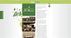 Desktop Screenshot of lacanal.it